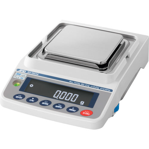 A&D GX1603A General-purpose electronic balance Built-in weight
