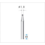 NAKANISHI 12314 Electroplated diamond bur spherical