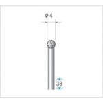 NAKANISHI 24074 Carbide cutter spherical