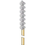 NAKANISHI 51581 Nylon inside brush φ6×30×shaftφ3