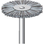 NAKANISHI 51012 Diamond-infused nylon brush Wheel type