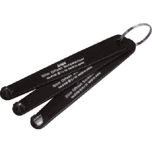 ANEX 6102-T Slim Offset Screwdriver Set (3 pieces)