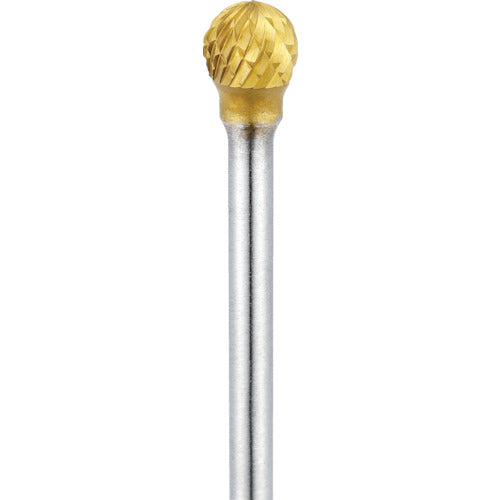 NAKANISHI 21205 Titanium-coated carbide cutter spherical