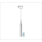 NAKANISHI 11202 Electroplated diamond bur spherical