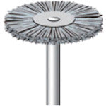 NAKANISHI 51014 Diamond-infused nylon brush Wheel type