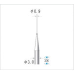 NAKANISHI 24011 Carbide cutter spherical