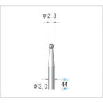 NAKANISHI 24071 Carbide cutter spherical