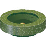 NAKANISHI 64851 Cup rubber grinding stone 10 people