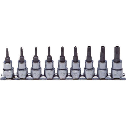 KO-KEN RS3025/9-HOLE Torx bit socket set