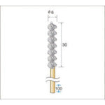 NAKANISHI 51586 Nylon brush containing abrasive particles