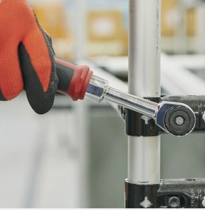 VESSEL 400ER3-1M Cordless Electric Slim Ratchet Wrench Set 31 Socket Bits