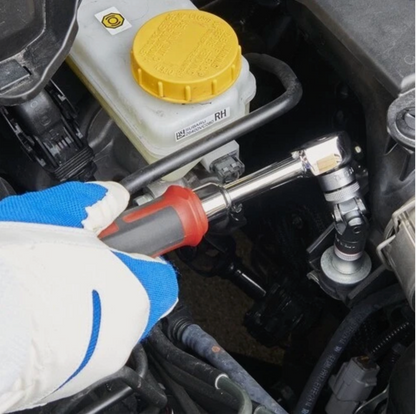 VESSEL 400ER3-1M Cordless Electric Slim Ratchet Wrench Set 31 Socket Bits