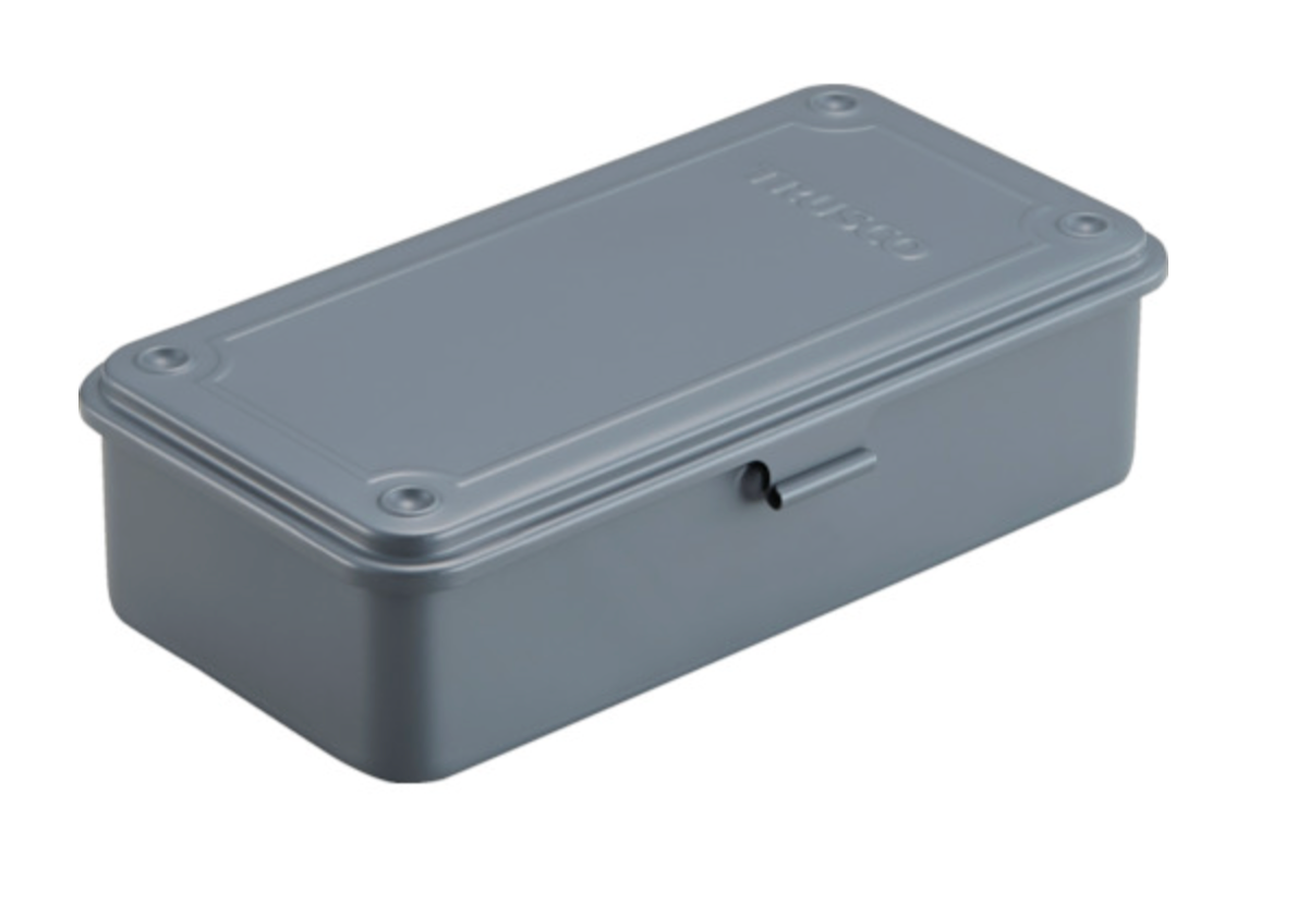 TRUSCO T-190 Series Trunk-Style Steel Tool Box  Height 56mm Made in Japan