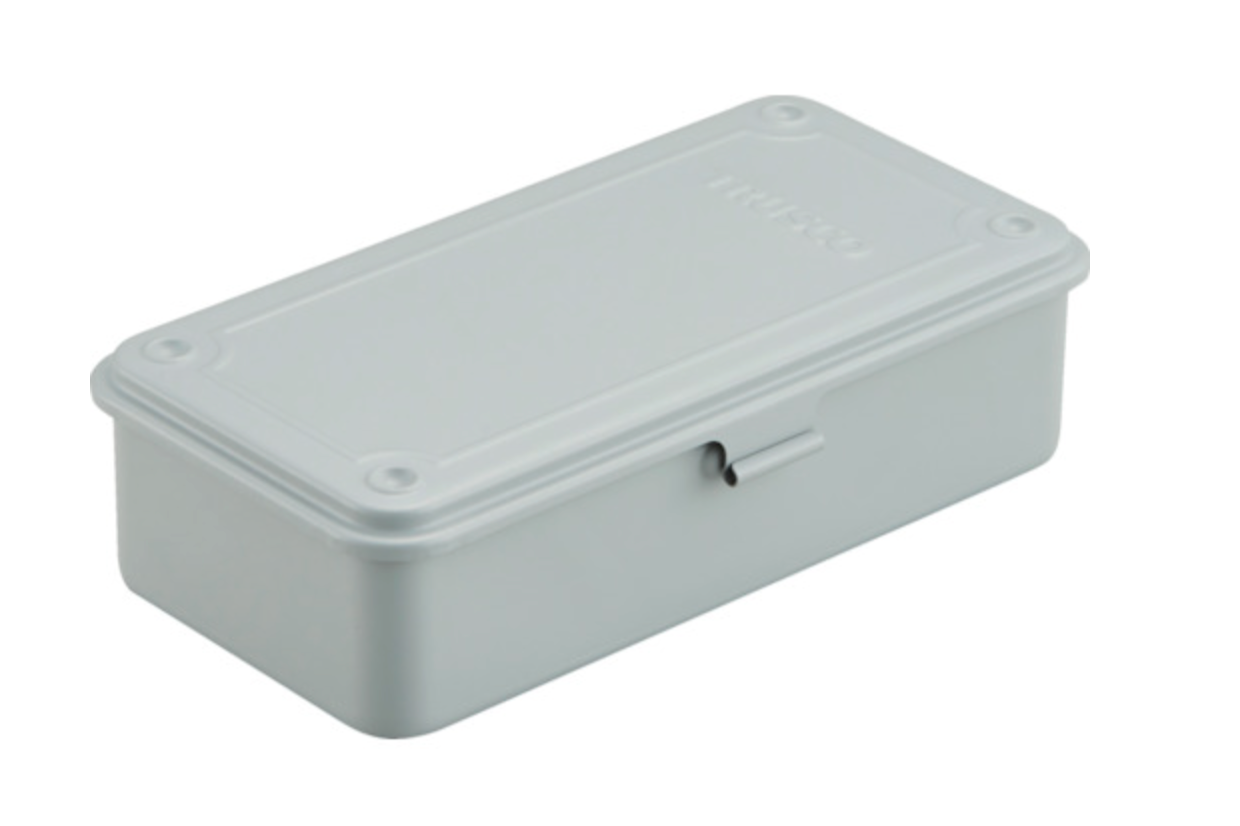 TRUSCO T-190 Series Trunk-Style Steel Tool Box  Height 56mm Made in Japan