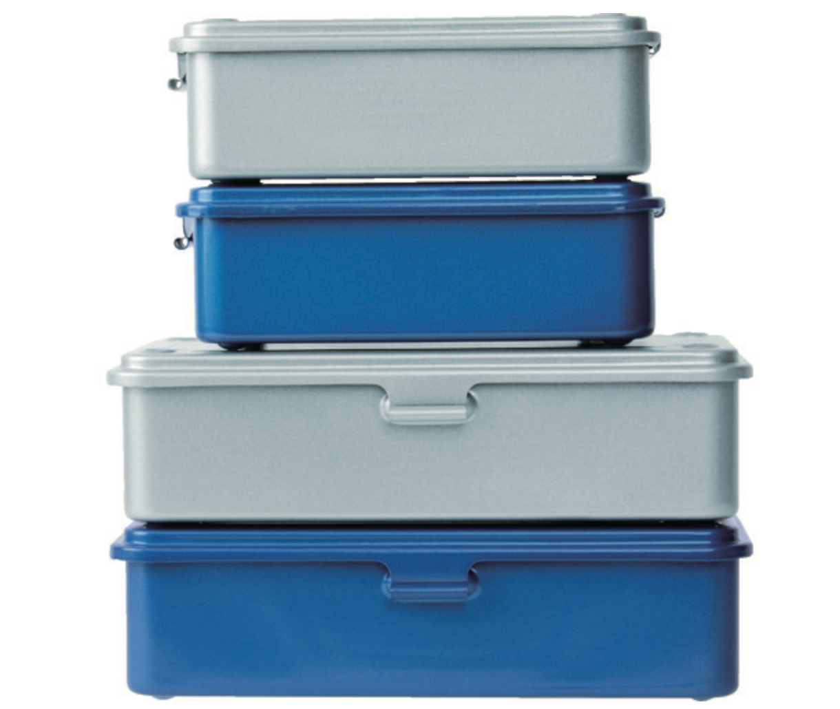 TRUSCO Trunk-Type Steel Toolbox T-190MBK – 203×109×56mm, Matte Black10