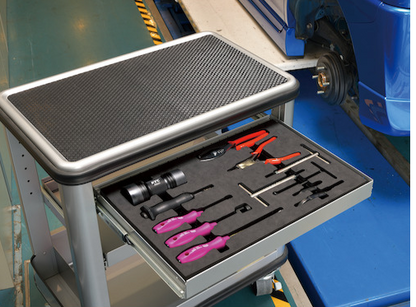 KTC ATBX12A Drum Brake Maintenance Tool Set For JDM Vehicles 12pcs + Tray1