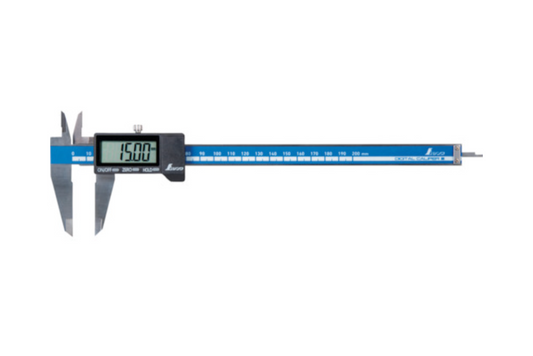 Shinwa 19996 Digital Caliper 200mm Large Display Hold Function, Stainless Steel0