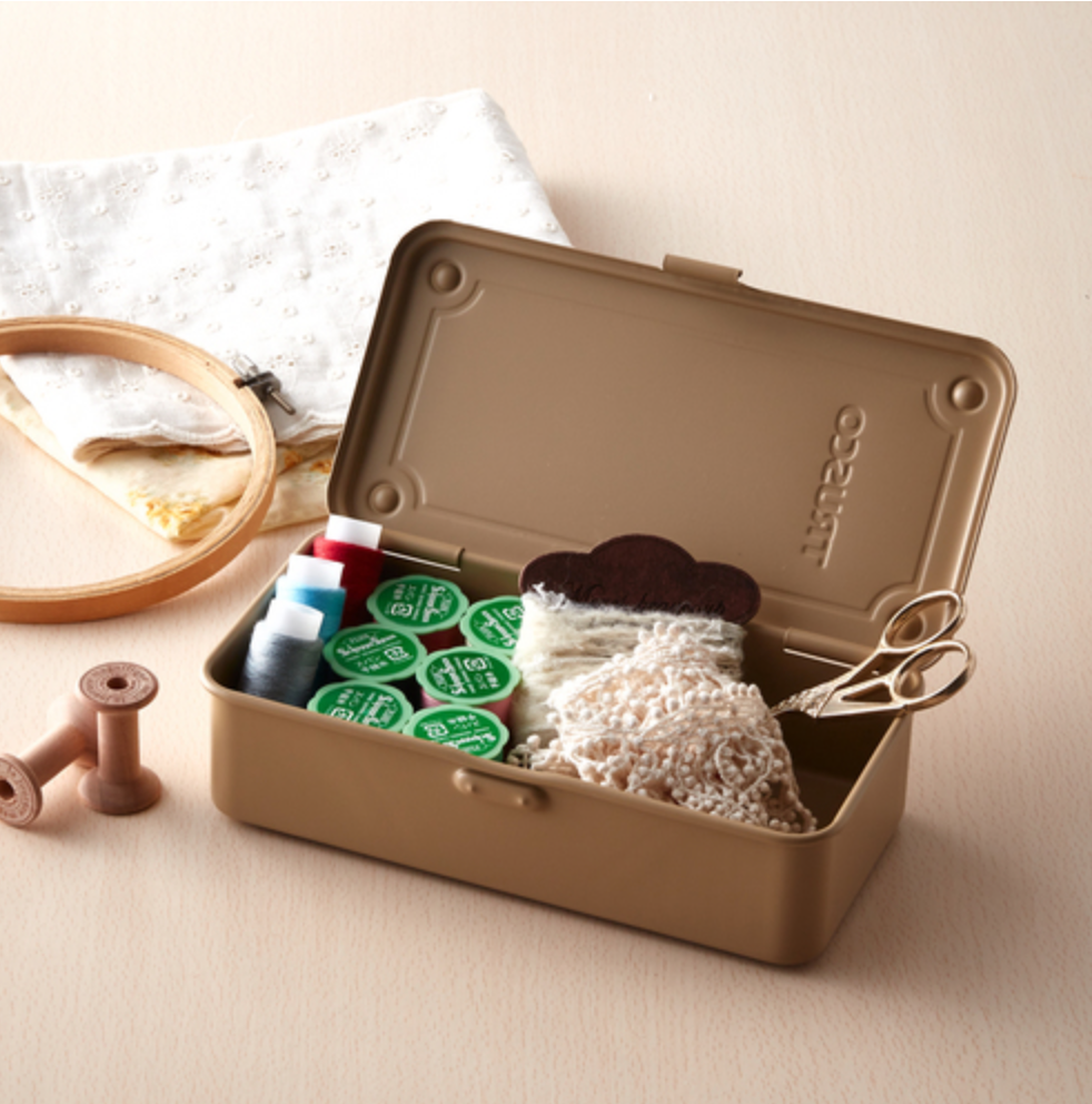 TRUSCO Trunk-Type Steel Toolbox T-190MBK – 203×109×56mm, Matte Black9