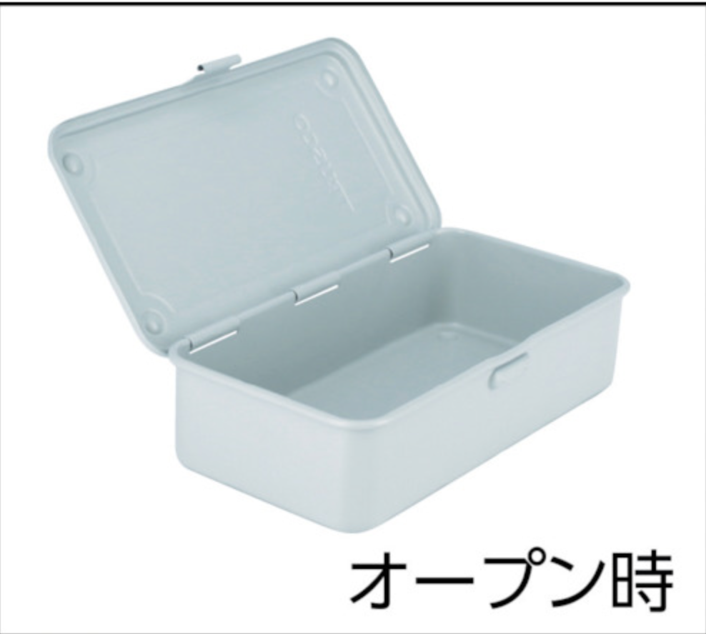 TRUSCO Trunk-Type Steel Toolbox T-190MBK – 203×109×56mm, Matte Black7