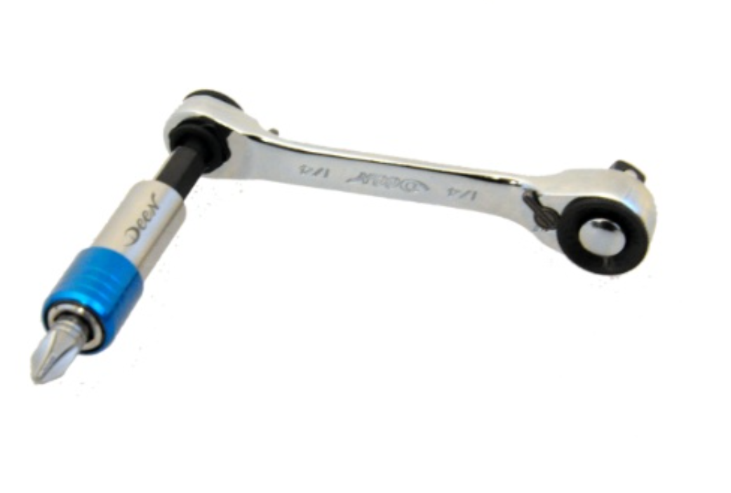 DEEN DNCRBS21 1/4" SQ Bit & Hex Socket Ratchet Set2